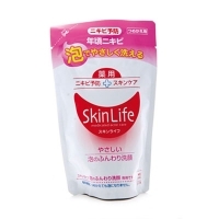 Пенящееся средство "Skin Life" для умывания, с антибактериальным эффектом, с ароматом персика, 180 мл артикул 12003b.