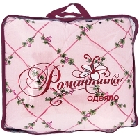 Одеяло утепленное "Романтика Воздушный пух" (2-х спальное, 170 см х 205 см) артикул 12051b.