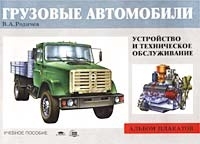 Грузовые автомобили Устройство и техническое обслуживание Альбом плакатов Учебное пособие для 10-11 классов артикул 11926b.